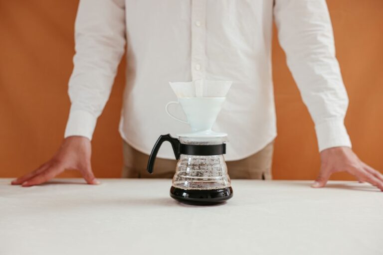 pour over coffee