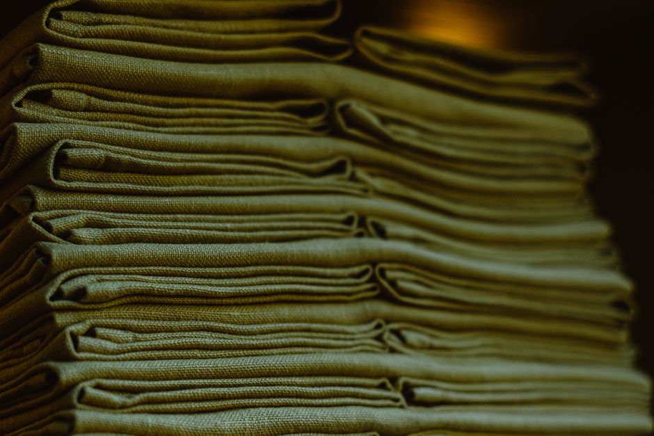 linen cupboard stack